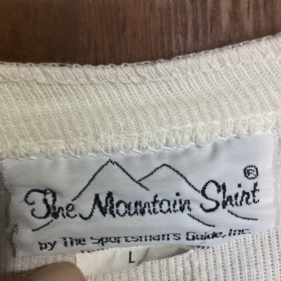 ❗️CLOSET CLOSING❗️ Native Thunderbird Spirit Chief Indian Henley Top L - Picture 9 of 9